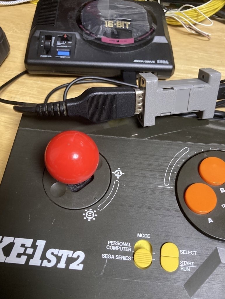 MD2mini2USB MD/CyberStick to USB Converter (SEGA MD2mini/Nintendo Switch対応版)