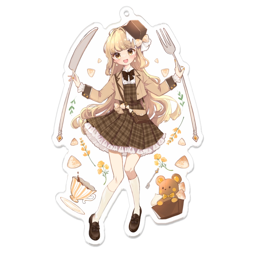 アクキー：ジェラプカちゃん