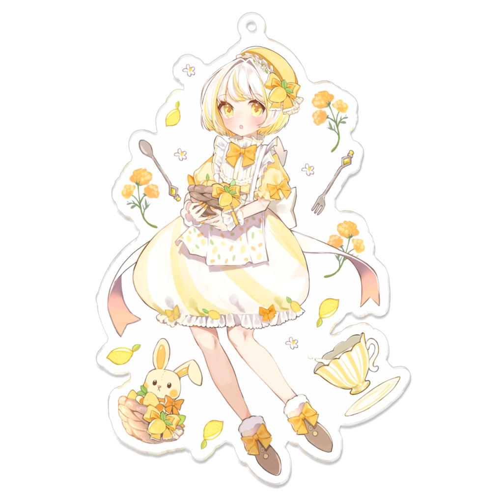 アクキー：レモンシャーベットちゃん