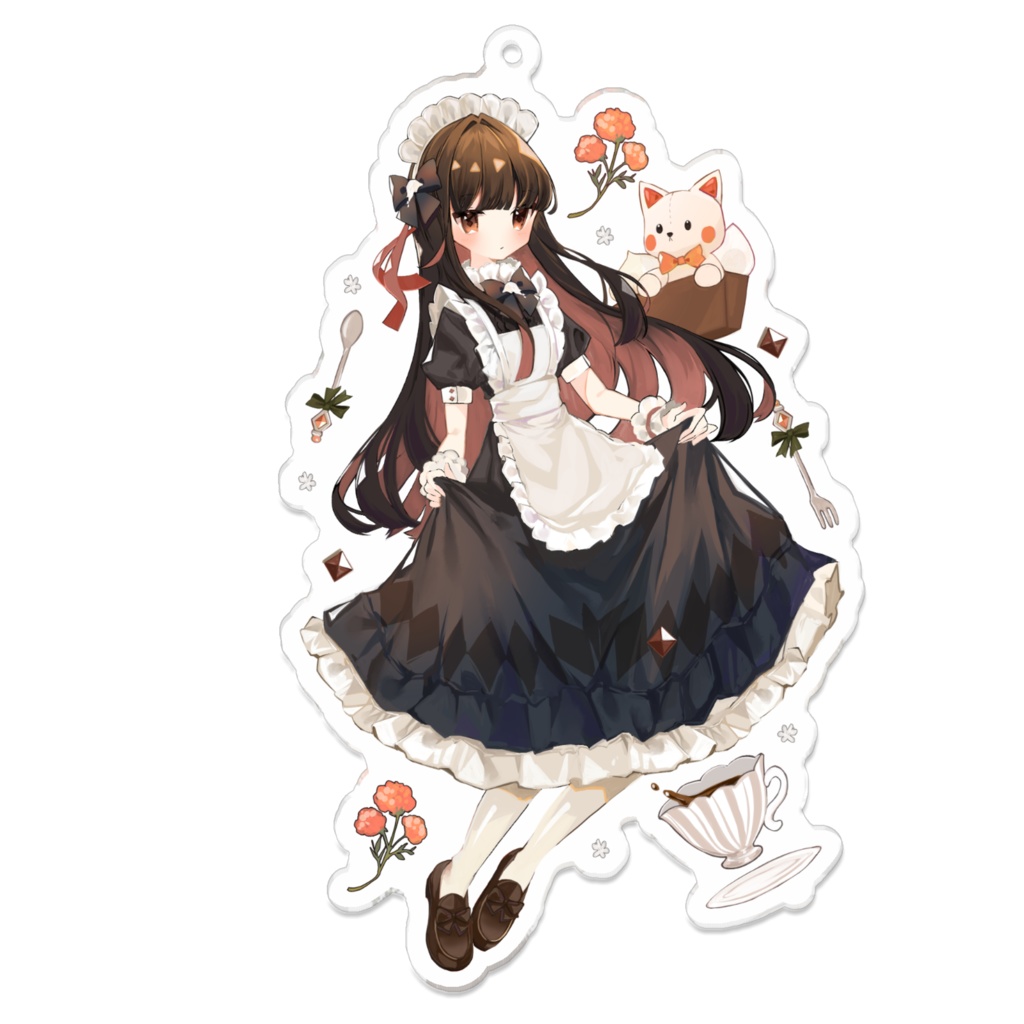 アクキー：コーヒーゼリーちゃん