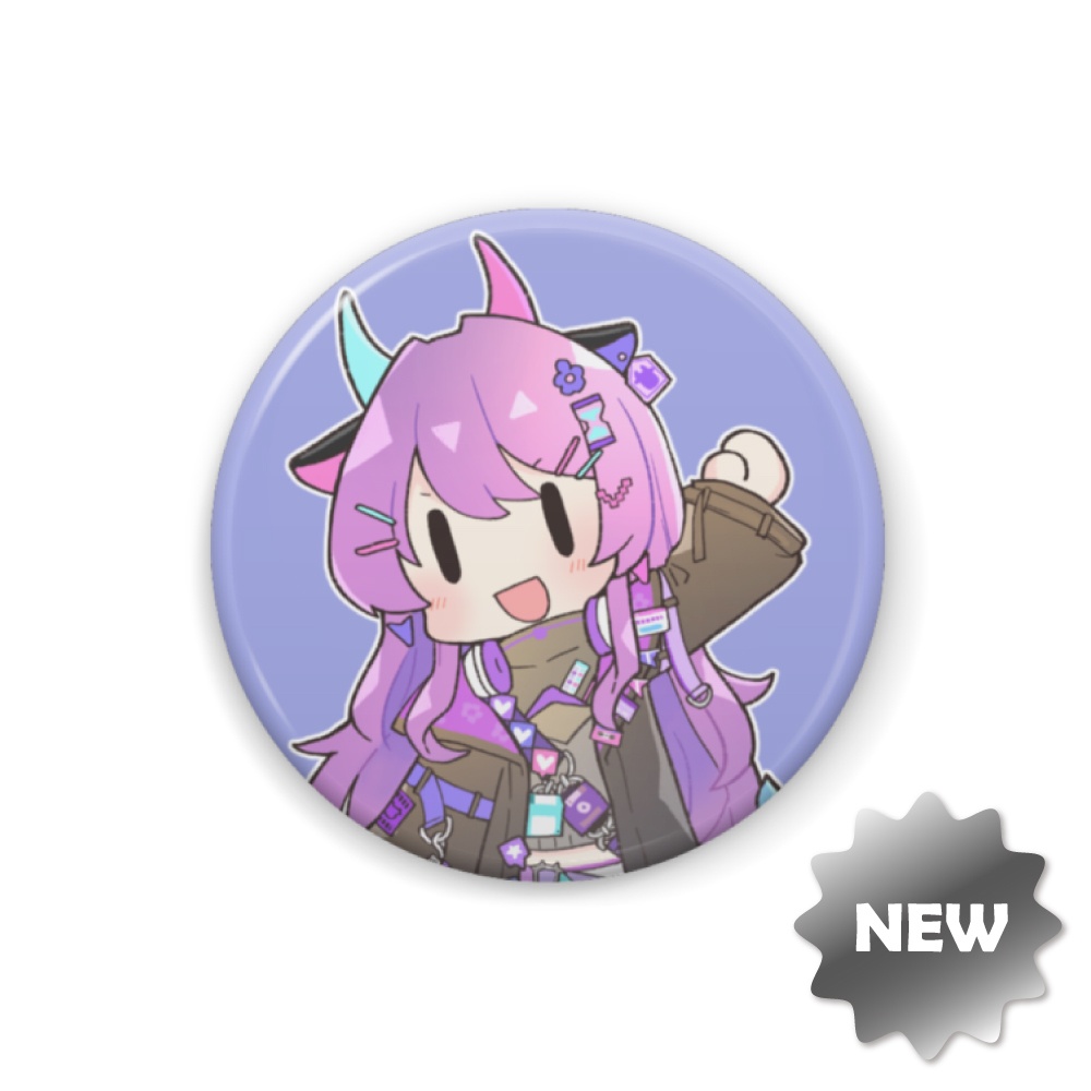 缶バッジ 44mm：スイのほたる