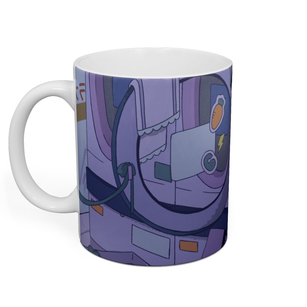 配信中につくったマグカップ