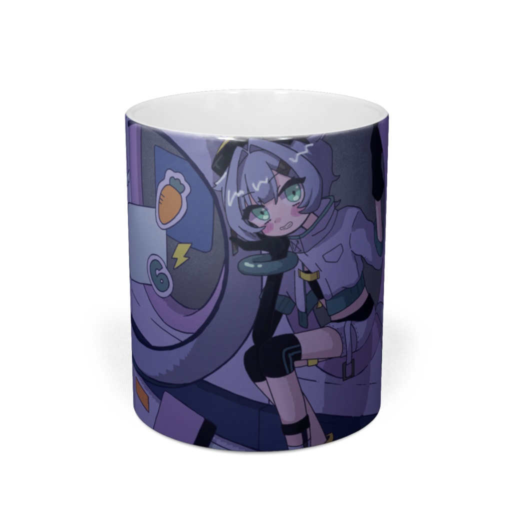 配信中につくったマグカップ