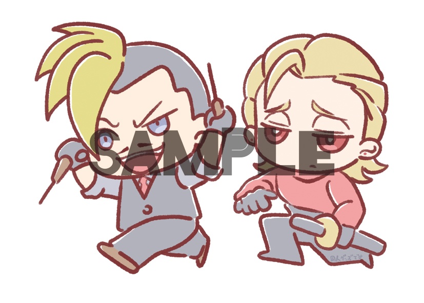 アクリルスタンド (ボールチェーン付)各500円