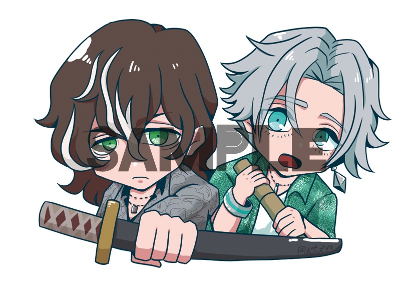 アクリルスタンド (ボールチェーン付)各500円