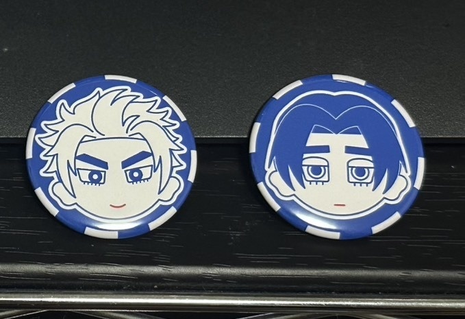 缶バッジ 各200円(2026/02/01イベント分)