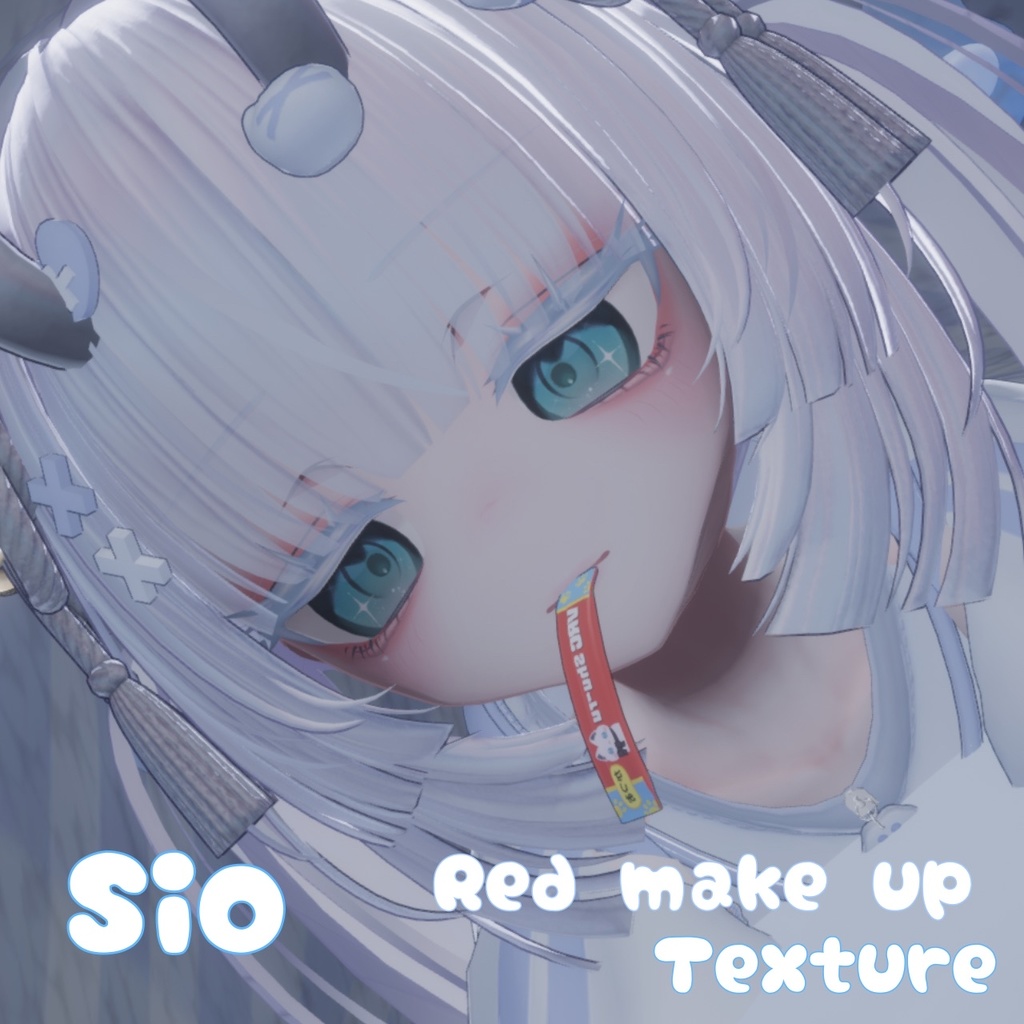 【Sio/Chocolat対応】 Red make up Texture