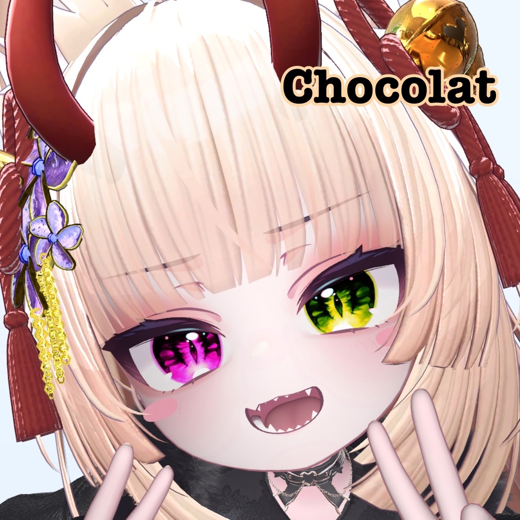 【Sio/Chocolat対応】 Red make up Texture