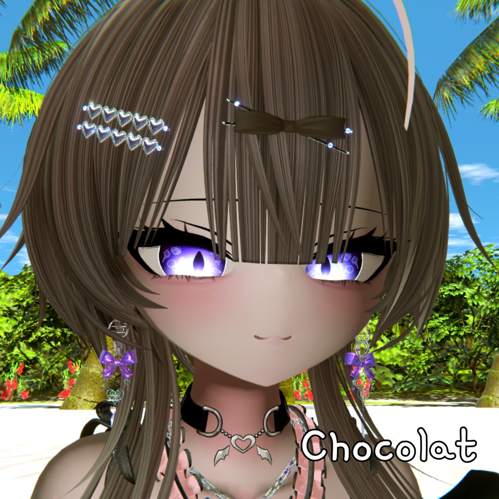 【5アバター対応】Summer Eye Texture