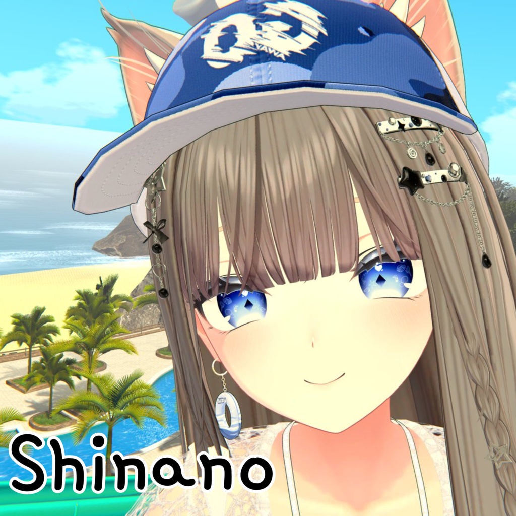 【5アバター対応】Summer Eye Texture