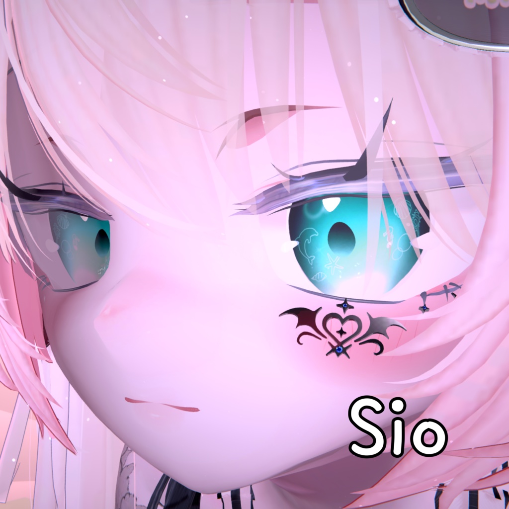 【5アバター対応】Summer Eye Texture