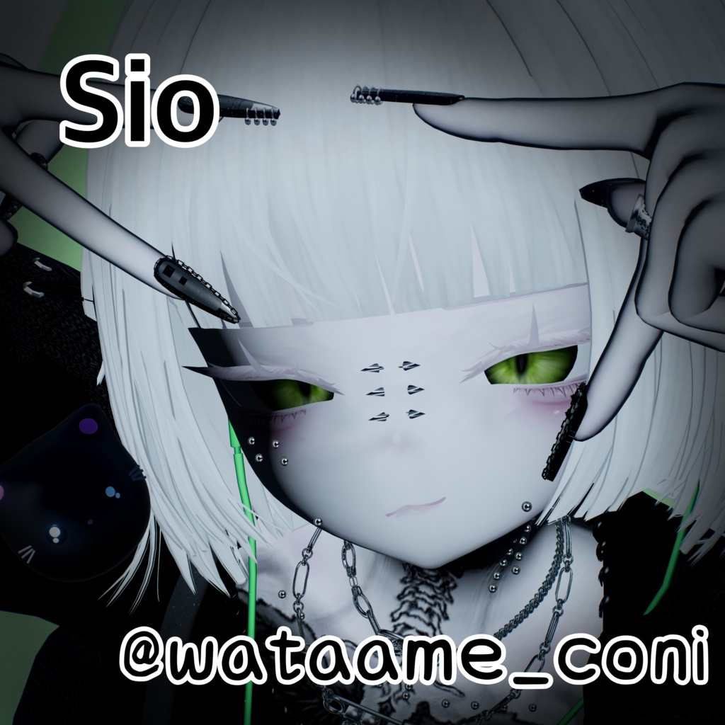 【38アバター対応】VeilEyeTexture