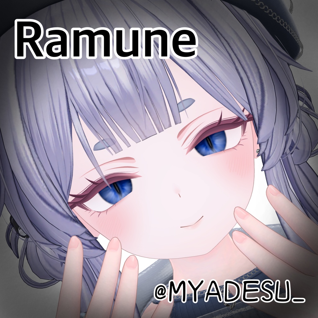 【38アバター対応】VeilEyeTexture