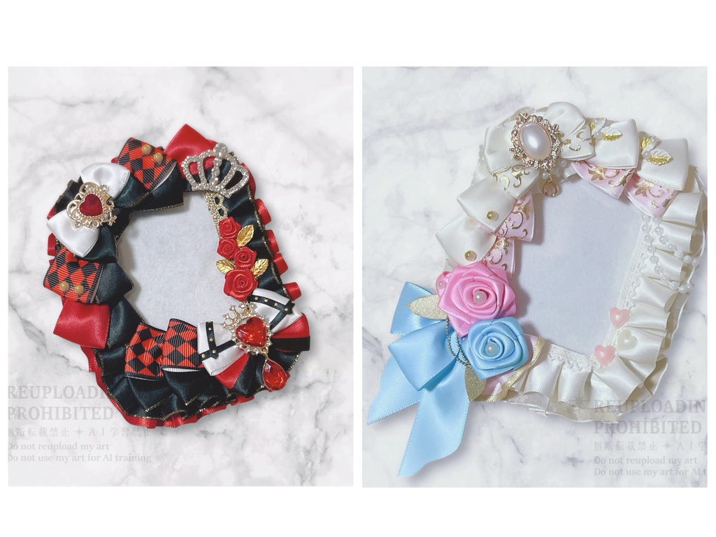 衣装モチーフ硬質ケースキーホルダー(2種)