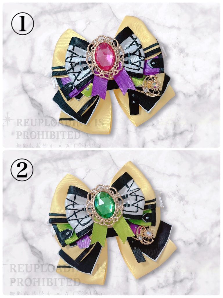 衣装モチーフぬいぐるみリボン  (2種)