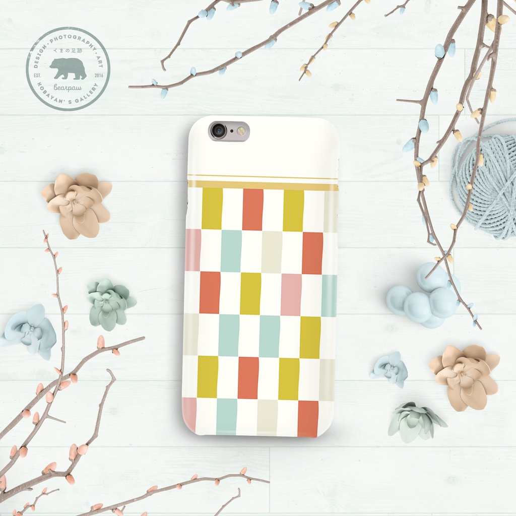 春色町娘の着物布団 iPhoneケース - iPhone5/5s・6/6s・6Plus/6sPlus・7/7Plus・8/8Plus・X/XS・XR・XS Max