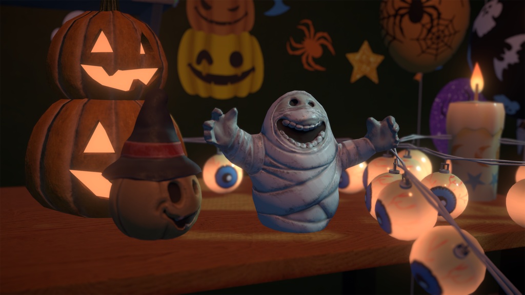 【3Dモデル】ハロウィングッズ35点詰め合わせ