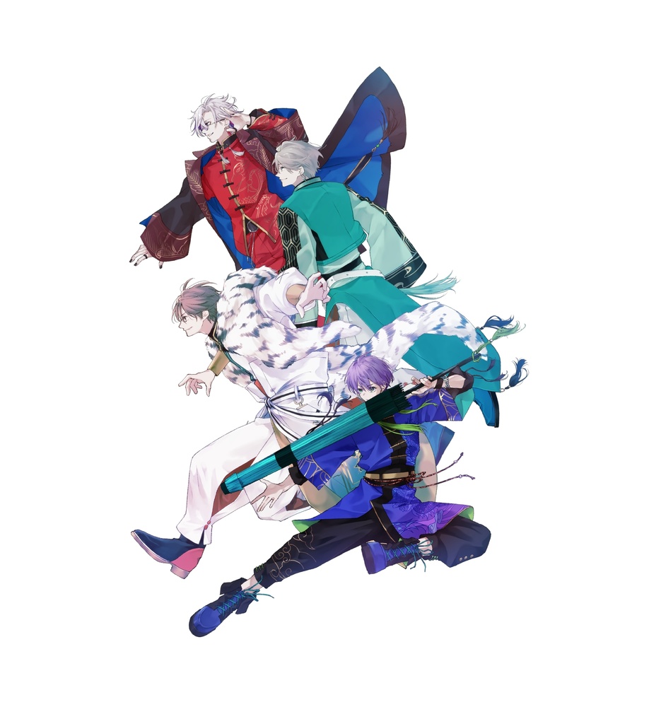 四神ビックアクリルスタンド