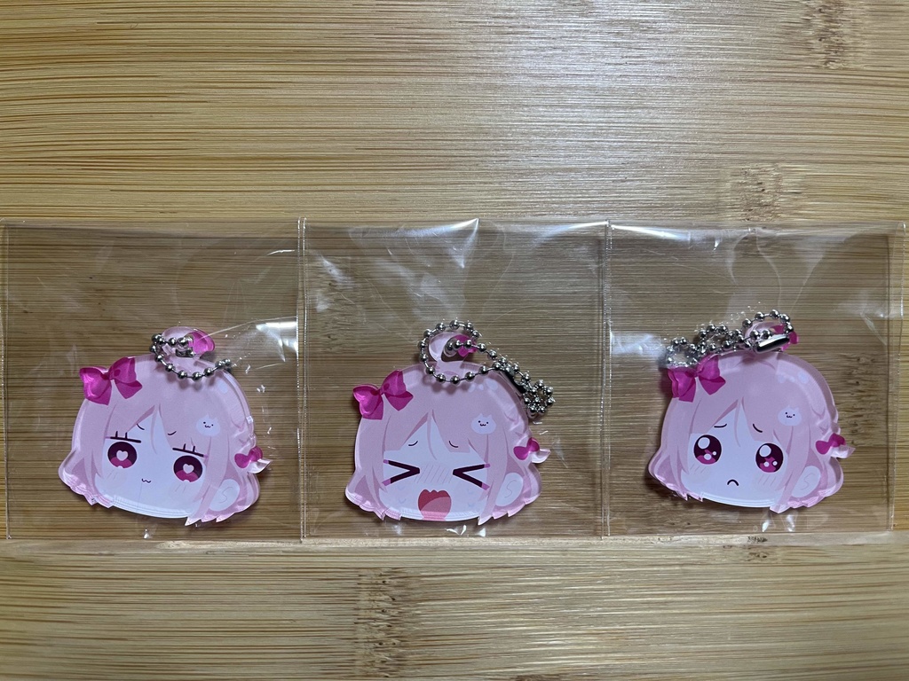 【Aセット】よだれちゃんアクリルキーホルダー 3種セット