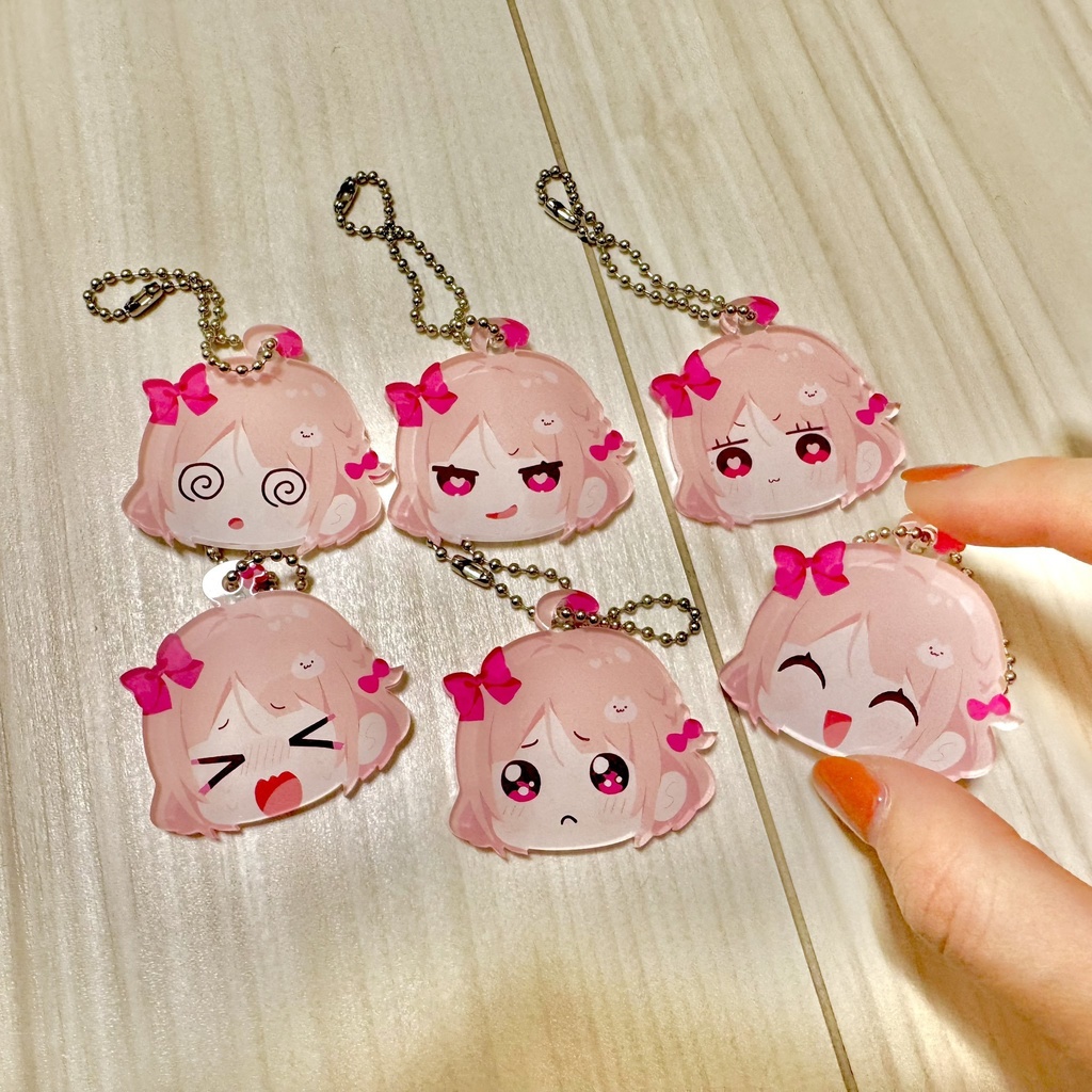 【Aセット】よだれちゃんアクリルキーホルダー ３種セット