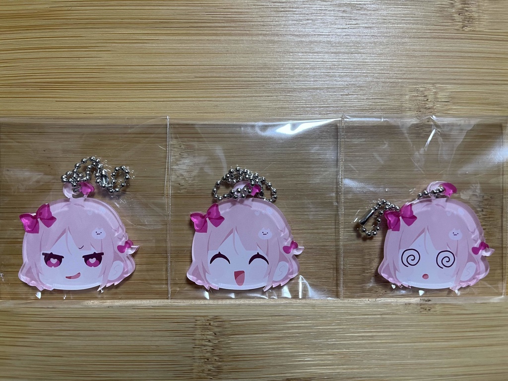 【Bセット】よだれちゃん アクリルキーホルダー 3種セット