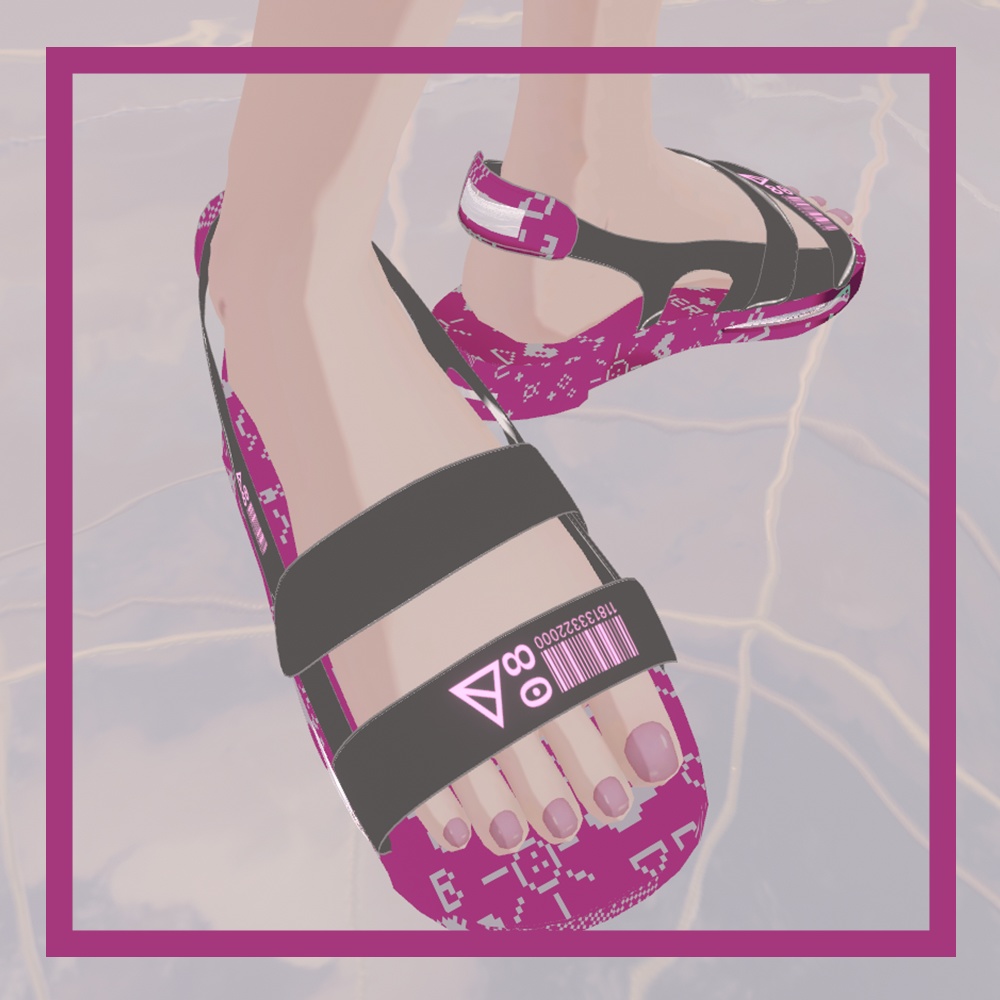 薄荷・透羽対応 ベルトサンダル