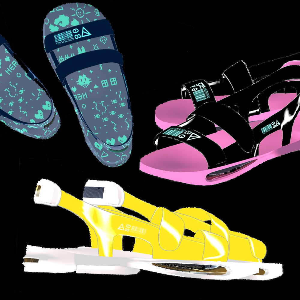 薄荷・透羽対応 ベルトサンダル