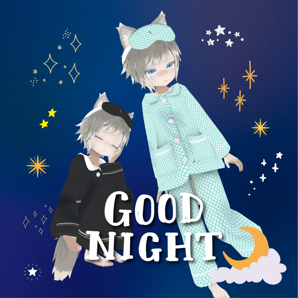 (ラルフ - Ralph -対応）GOOD NIGHT pAjAmAs BOY