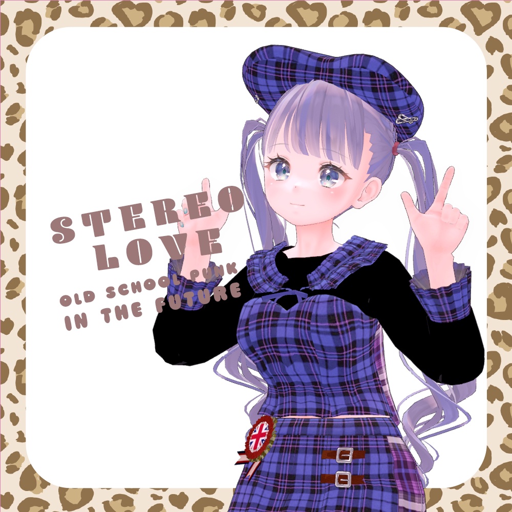 （Rushka対応)UK PUNK STYLE STEREO LOVE