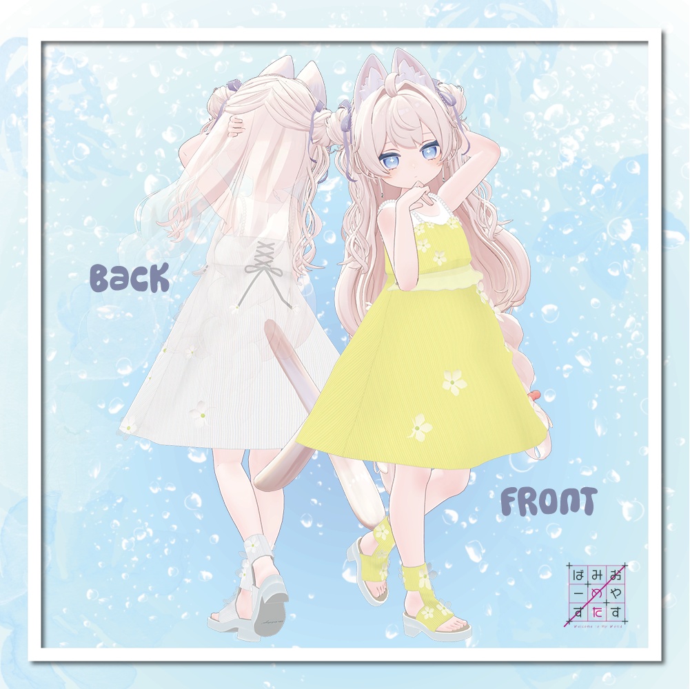 (セール!販売開始記念)(ぽわり対応)FrowerSummerDress