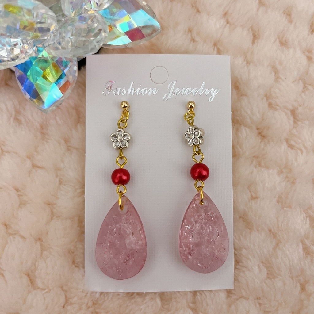 1751⭐手染め雫ピアス ハンドメイドピアス