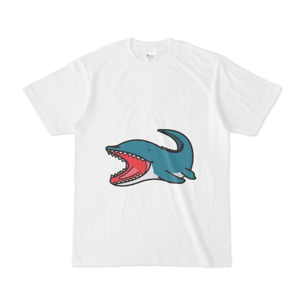 猛者すぎるモササウルスさんTシャツ