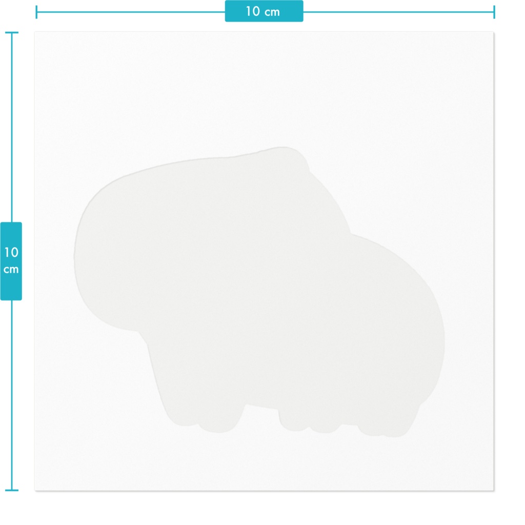 ネズミ界でオラついてしまったカピバラ親子ステッカー