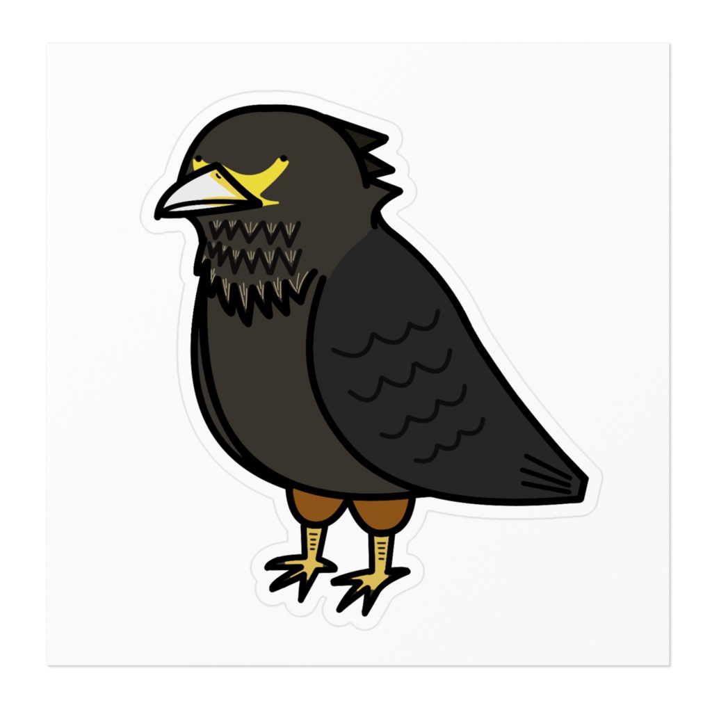 悪魔と呼ばれしフォークランドカラカラさんステッカー