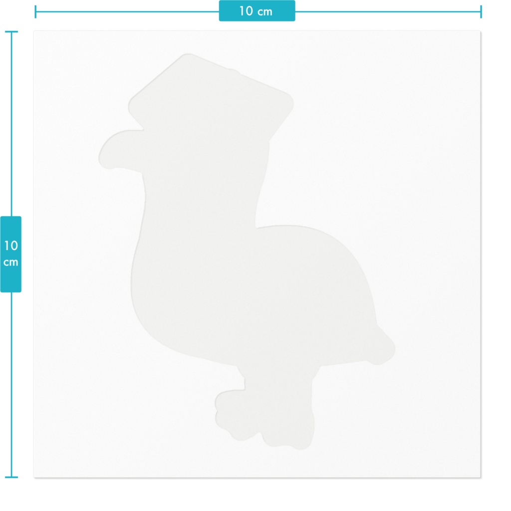 大学を卒業してしまったアホウドリさんステッカー