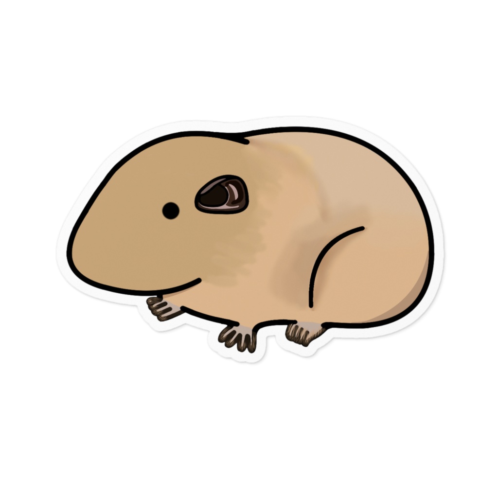 砂漠の妖精なグンディさんステッカー