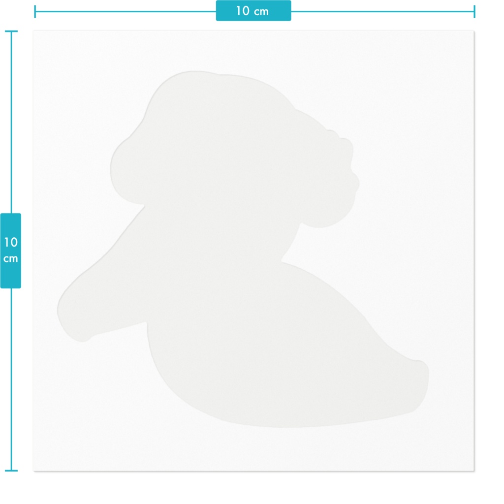カモノハシさんに乗り移られてしまったハシビロコウさんステッカー