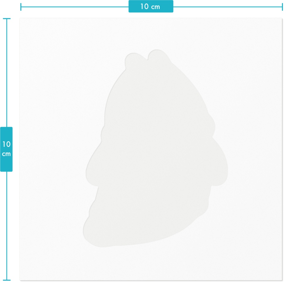 オホーツク海で見つかってしまったダルマハダカカメガイさんステッカー