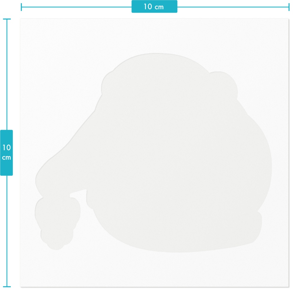 サンタハシビロコウさんとアマビエさんステッカー