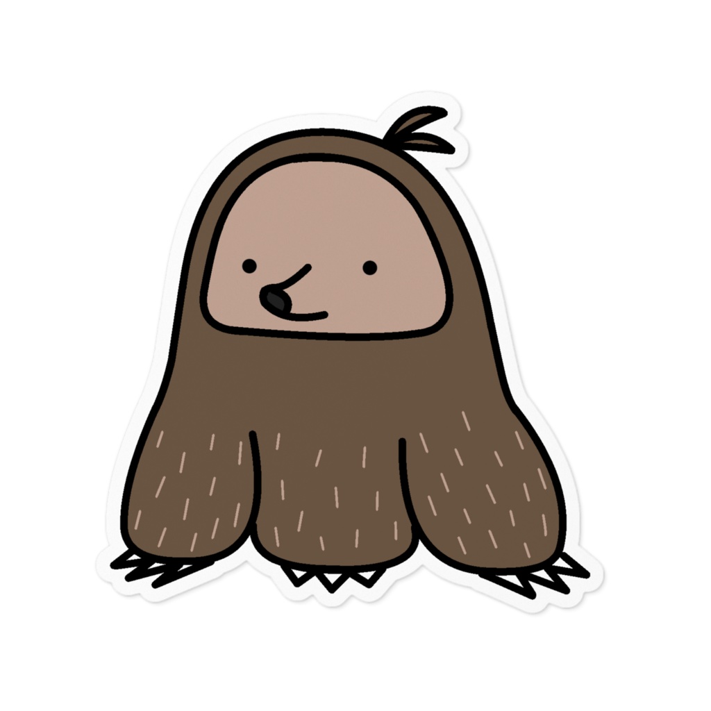 アマビエみたいなアマビコさんステッカー