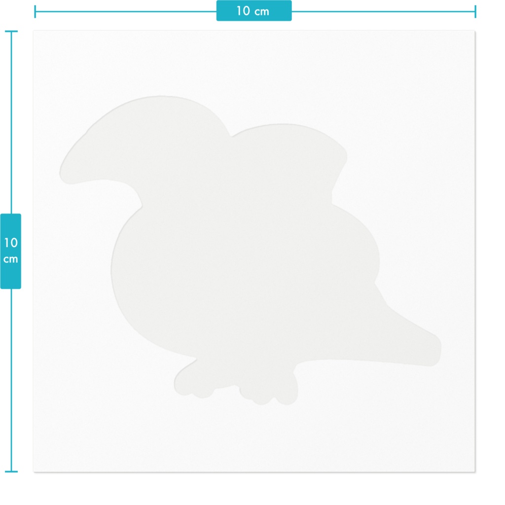さるぼぼさんに乗り移られてしまったライチョウさんステッカー