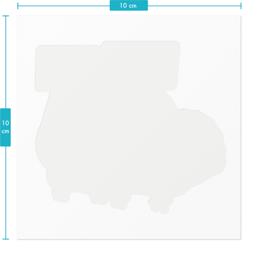 クリスマスに反対してしまった七面鳥さんとニワトリさんステッカー