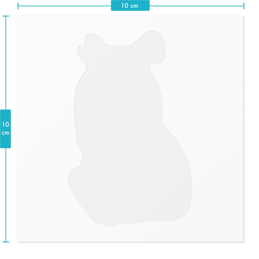 カニさんと仲良くなってしまったサルさんステッカー