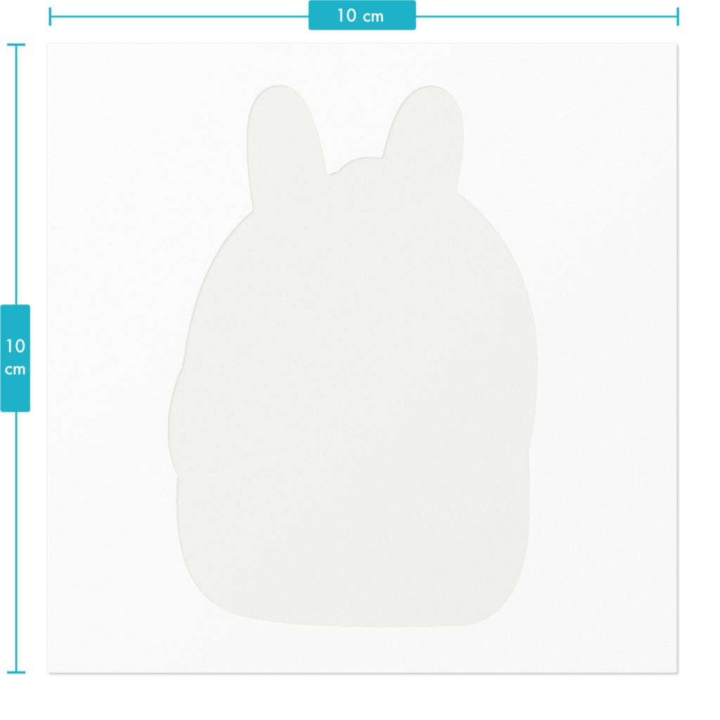 うさぎはにわステッカー