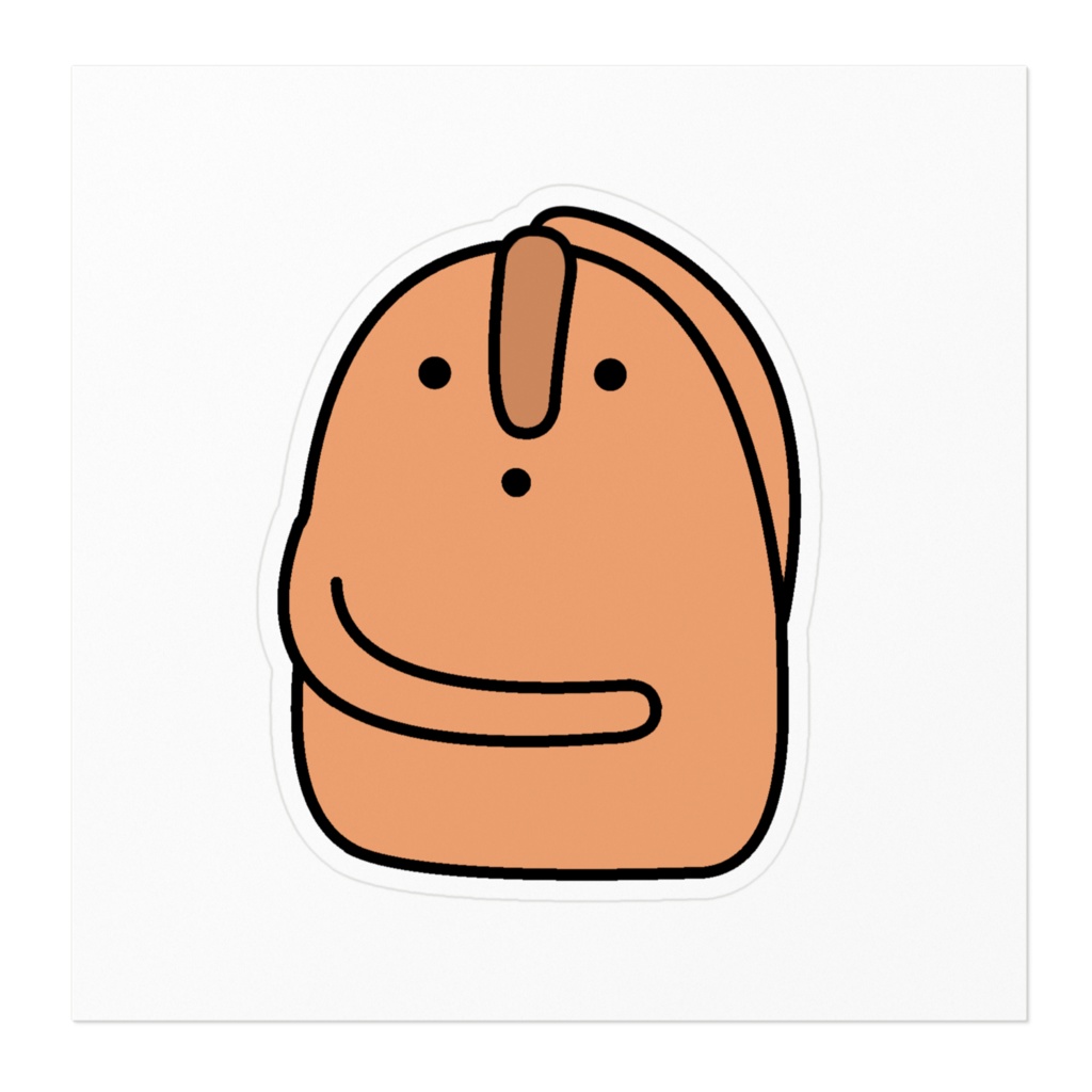 踊るはにわさんステッカー