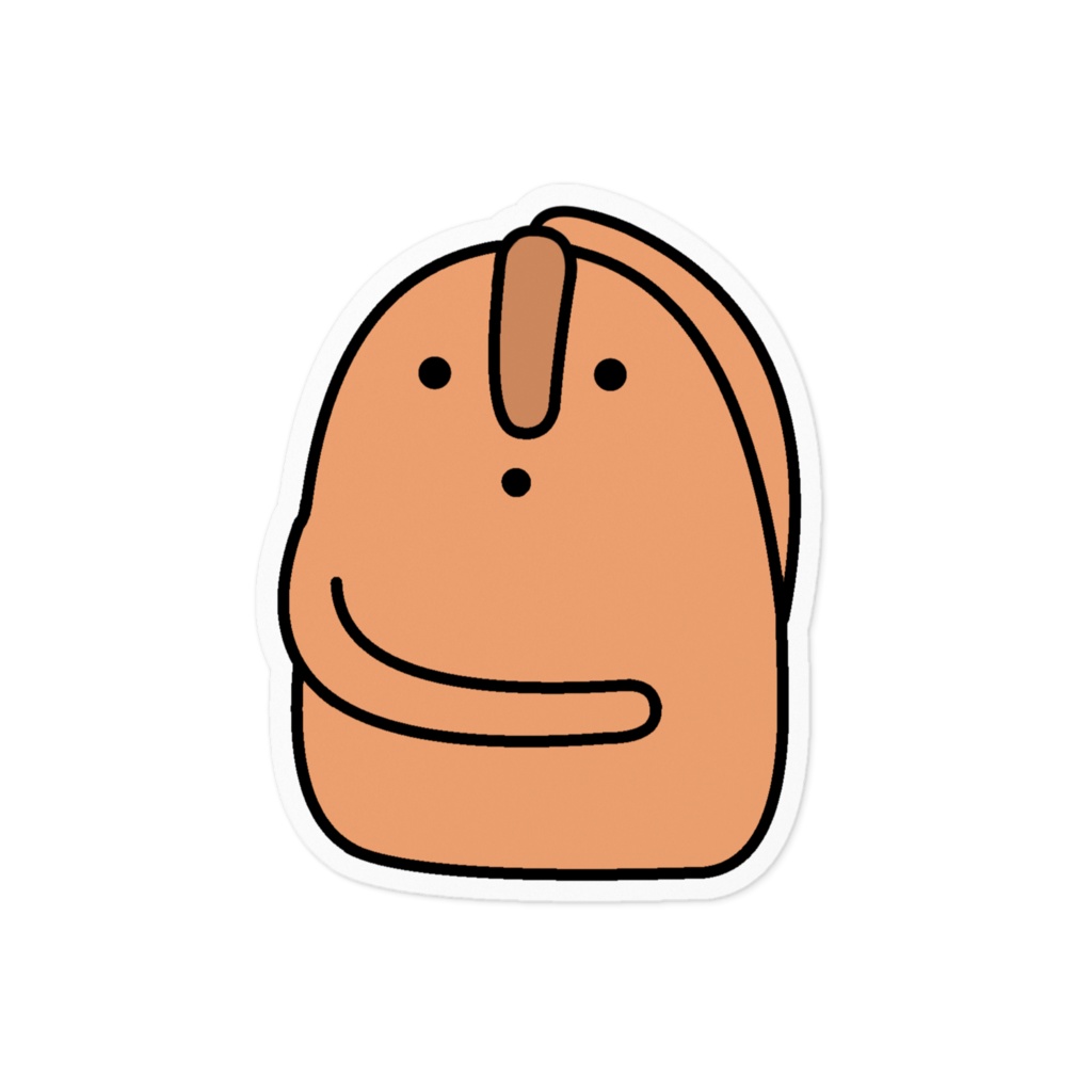 踊るはにわさんステッカー