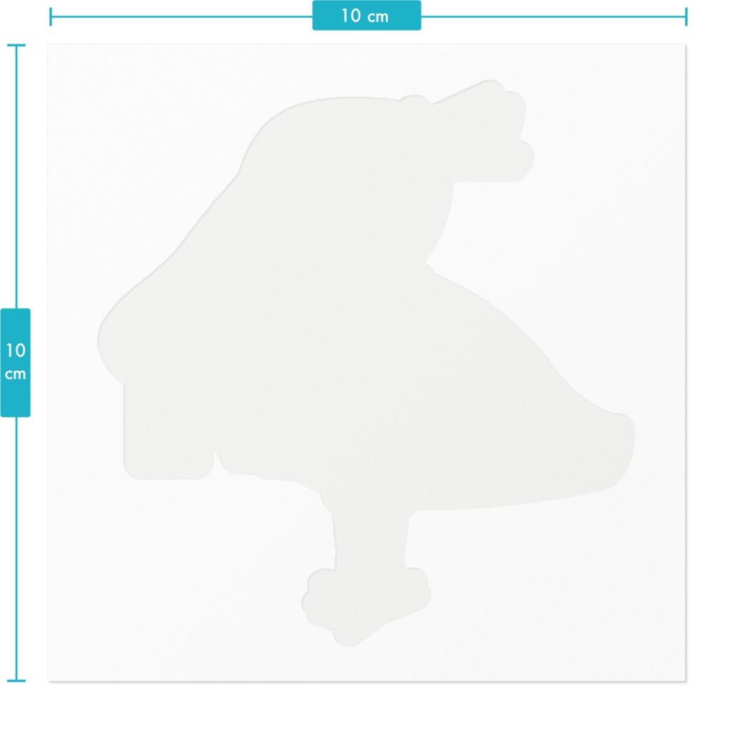 成人になってしまったハシビロコウさんステッカー