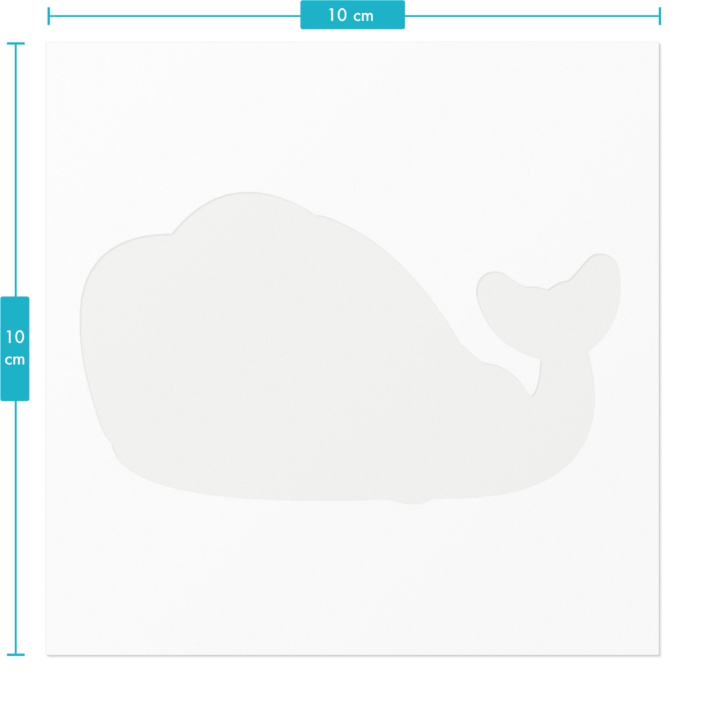 ダイオウイカさんと仲良くなってしまったマッコウクジラさんステッカー