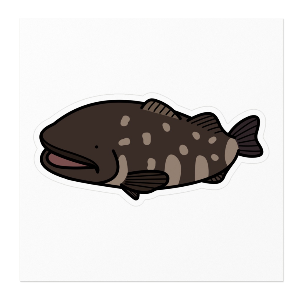 脂がすごいアブラボウズさんステッカー