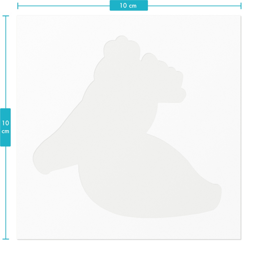 クジラ頭の王様なハシビロコウさんステッカー